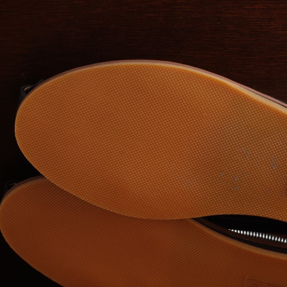 Quince Black Woven Leather Slip-On Flats - Picture 9 of 13